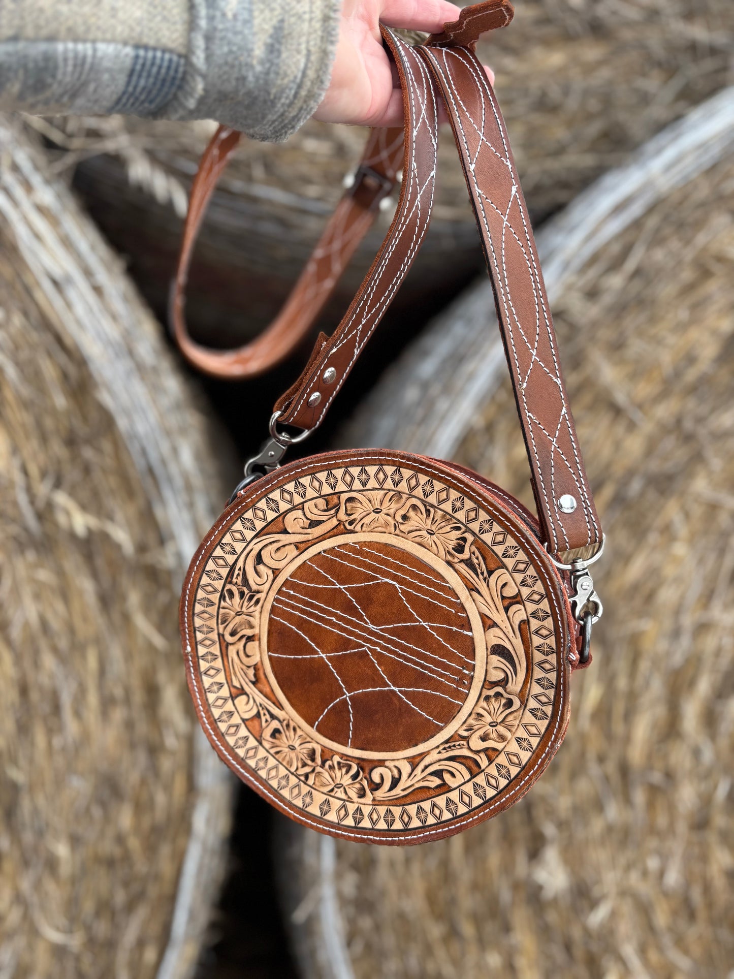 Round purse