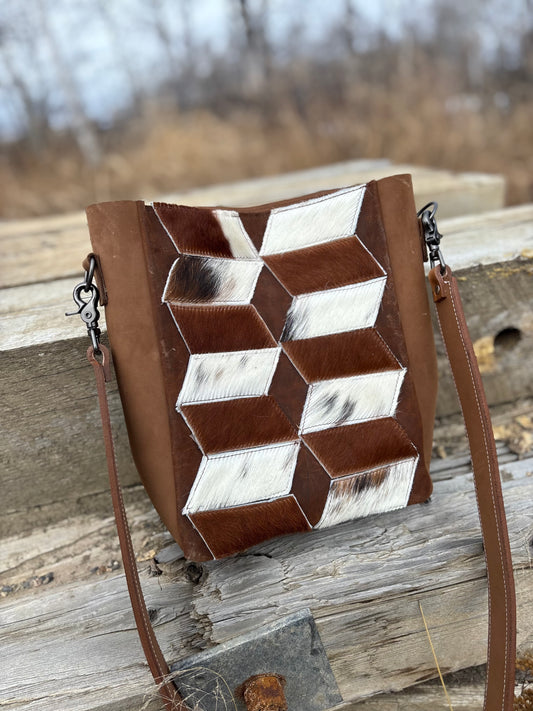 Cowhide Tote bag