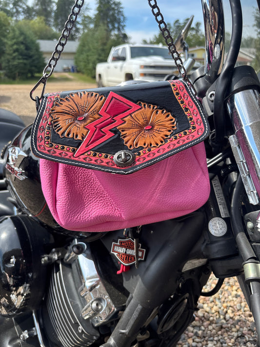 Pink and Black