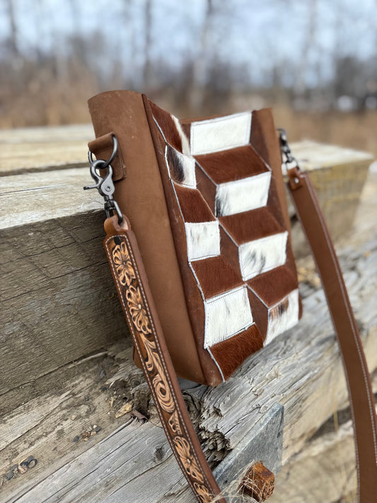 Cowhide Tote bag